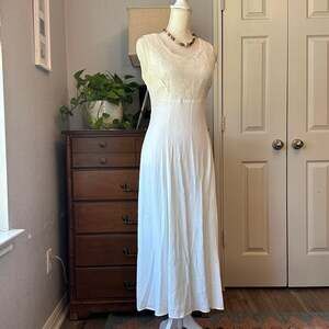 SL Fashions Women's White Dress